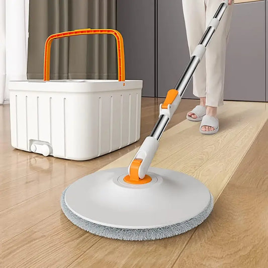 Self Wringing Mope with 4 Microfiber Pads